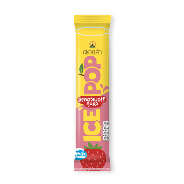 ICE POP สตรอว์เบอร์รีทูนหัว 85ml